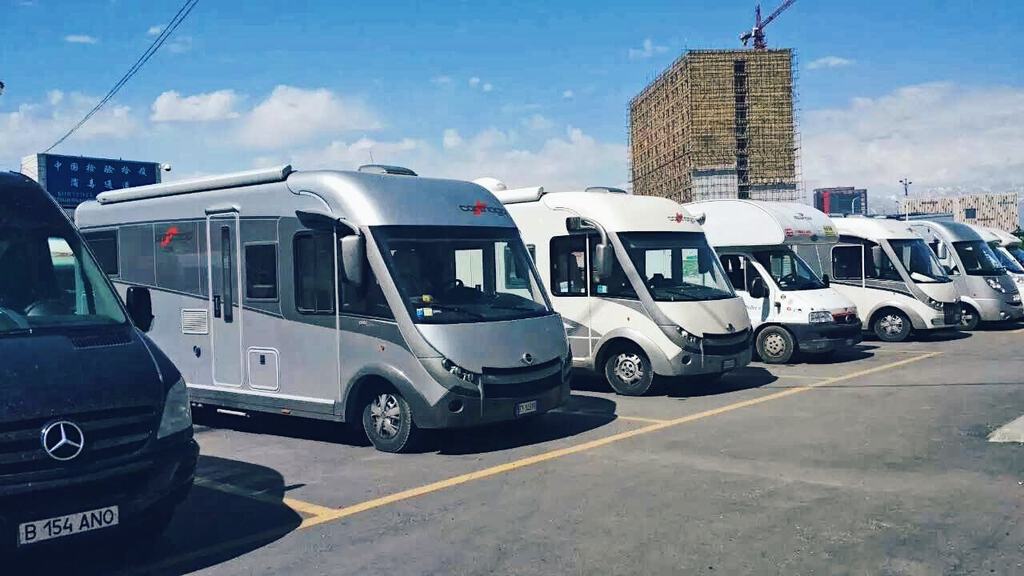 Recreational Vehicle Tour Italy-China in 2016