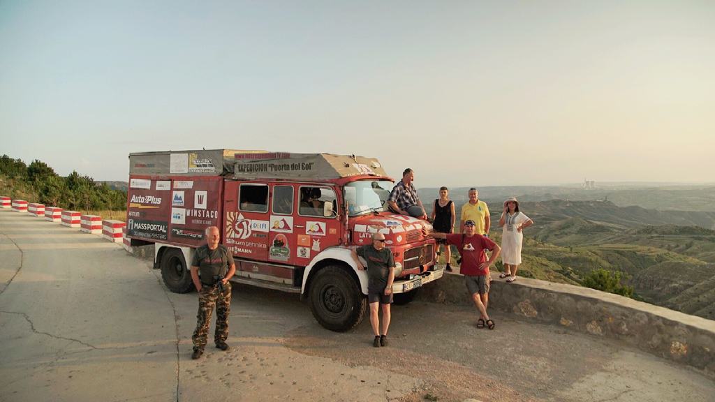 Truck Vehicle Tour Latvia-China in 2017