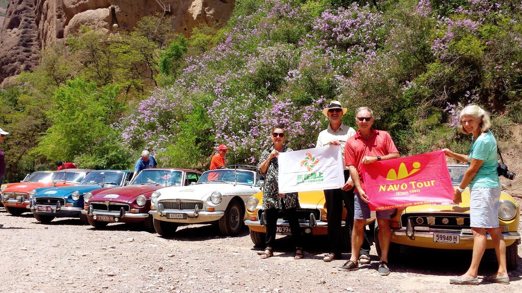 MGB Classic Car Tour Australia-China in 2017