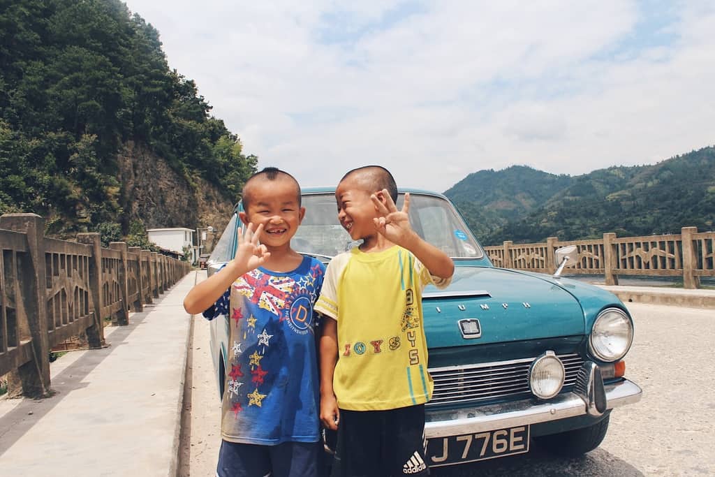 Triumph Classic Car Tour Uk to China 2013