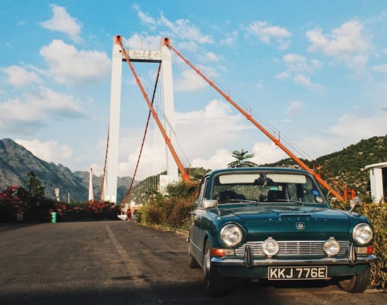 Triumph Classic Car Tour Uk to China 2013