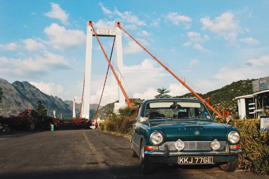 Triumph Classic Car Tour Uk to China 2013
