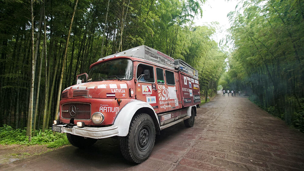 Das Fahren Kashgar-chengdu-mohan (21 Tage)