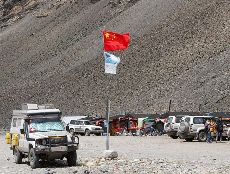 entlangfahren südliche sichuan tibet strasse nach tibet 16tagen