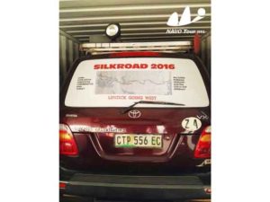 2016 Germany&South Africa Guests Drive in China