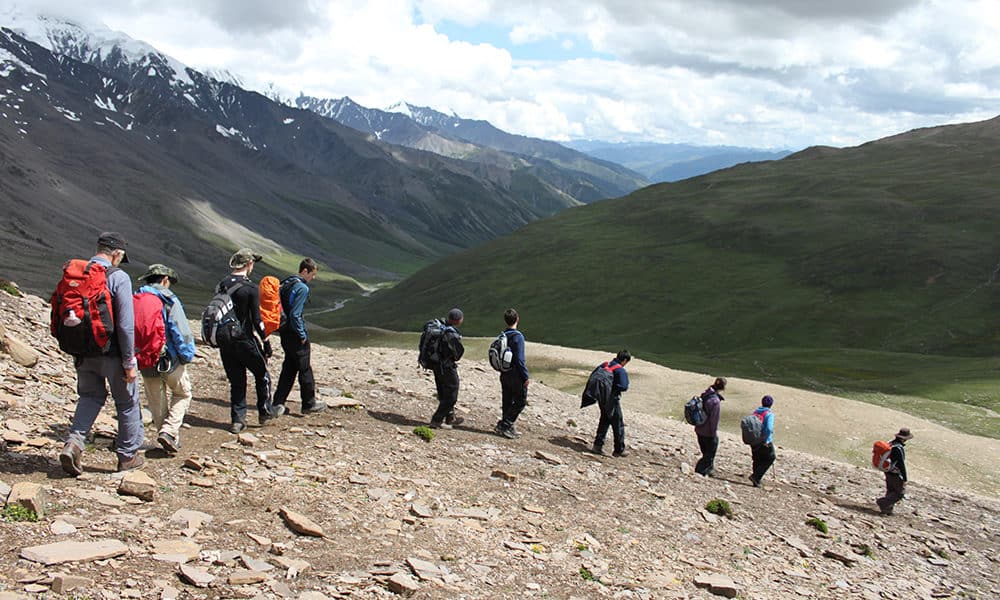 minya konka trekking tour 17tage