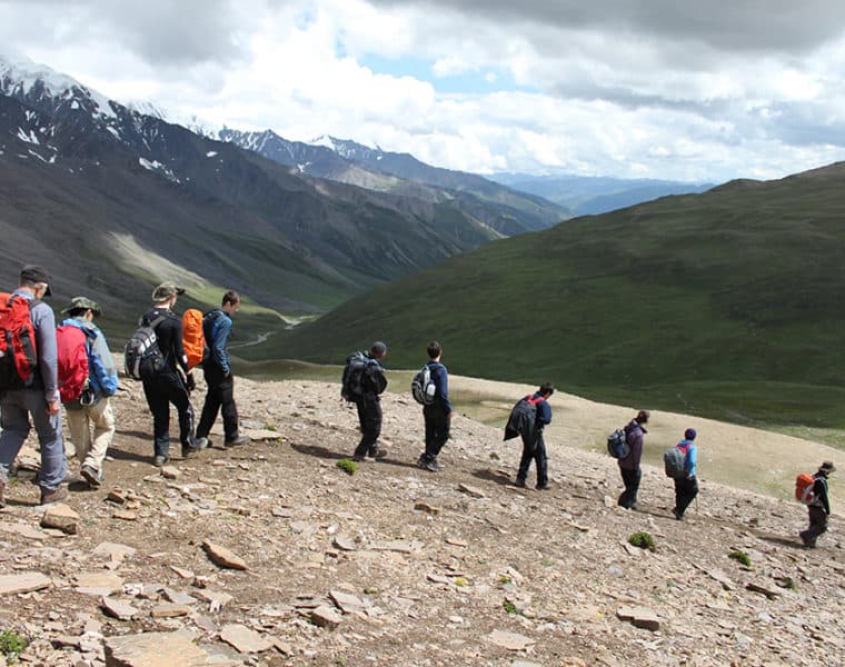 minya konka trekking tour 17tage