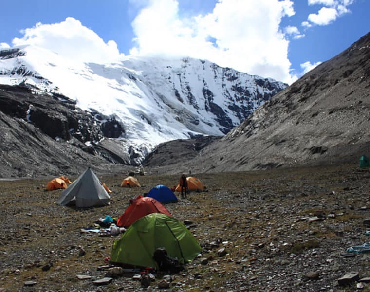 trekking durch amdo nyainbo yuze berg 17tage