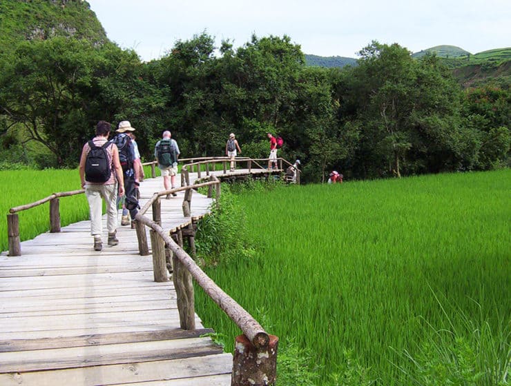 trekking entlang mekong fluss 11tage