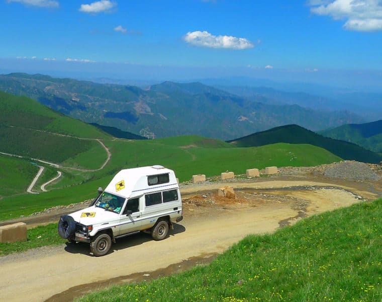 überland entlang qinghai tibet strasse