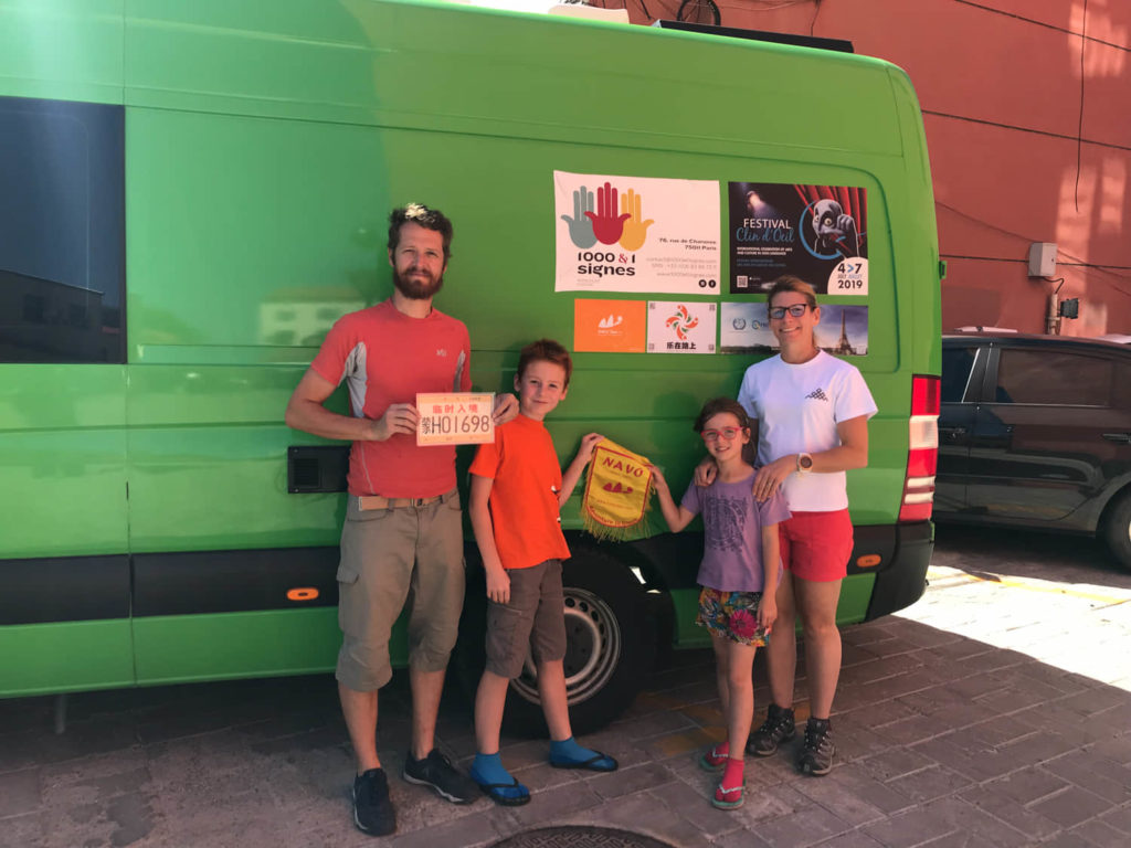 2018 Franzoesische Familie fuhr durch China 10