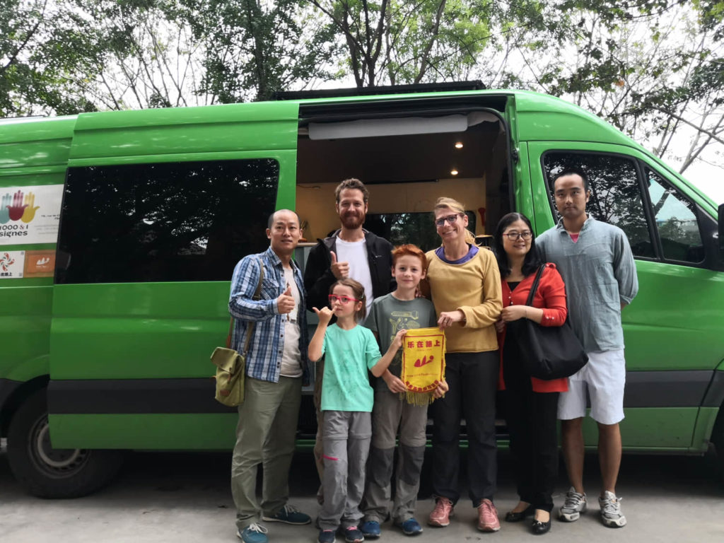 2018 Franzoesische Familie fuhr durch China 12