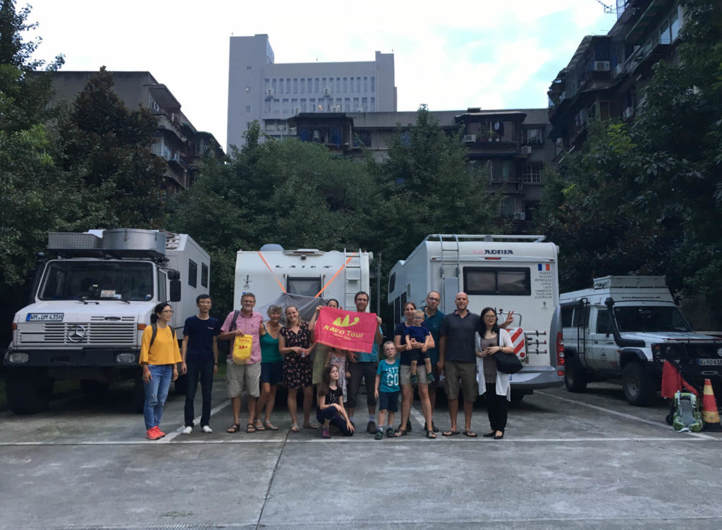 2018 europaeische Gruppe fuhr durch China 09