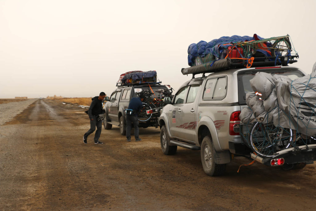 2018 malaysische Gruppe fuhr durch China 07