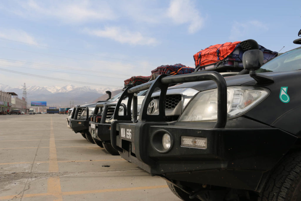 2018 malaysische Gruppe fuhr durch China 10