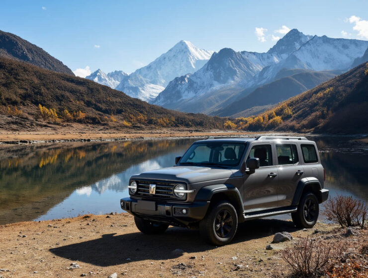 tibet winter road trip cover