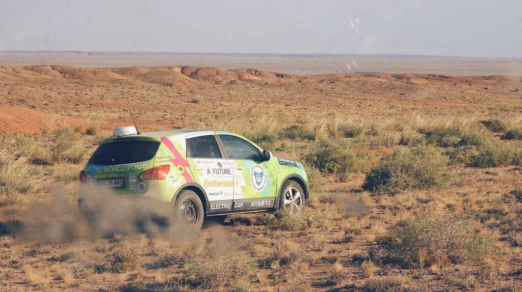 Electric Car World Tour Danmark-China in 2010