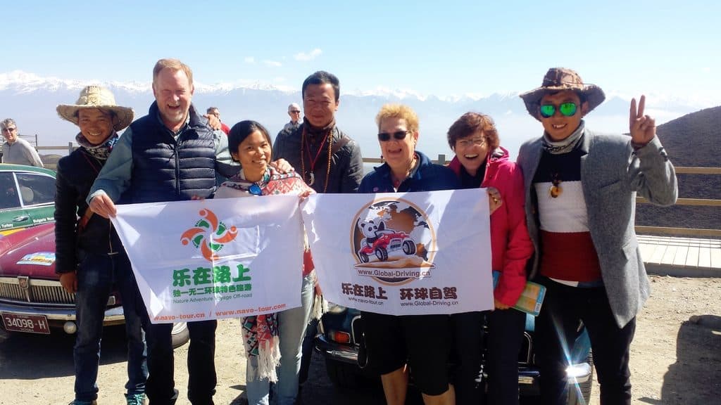 MGB Classic Car Tour Australia-China in 2017