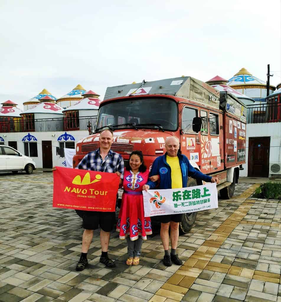 Truck Vehicle Tour Latvia-China in 2017