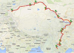 cross china from kashgar chengdu mohan