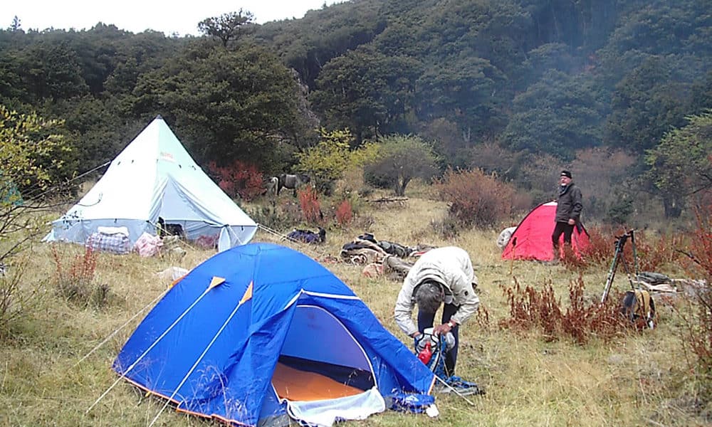 amdo trek mt nyenpo yutse