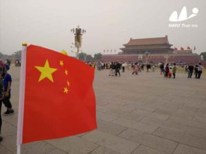 2017 Campervan and its host drive in China