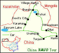 Overland In Xinjiang (north Route)