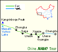 Overland Travel From Lhasa To Mt.kailash