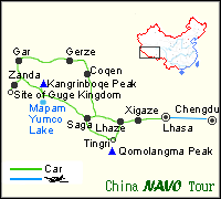 Overland Travel In Ali (ngari) ( Route South)