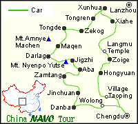 Overland Travel in Amdo 15 days