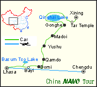 Qinghai tibet High Way Via Nangqen 17days
