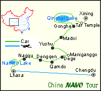 Qinghai tibet High Way Via Qamdo 20 Days