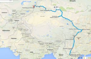 Riding China from Mohan-Chengdu-Xi’an-Horgos