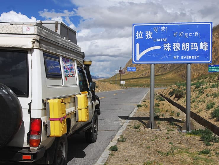 sichuan tibet high way by north route 21days