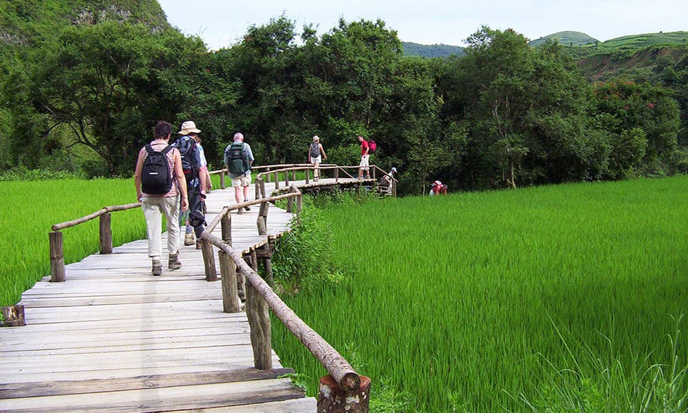 yunnan mekong river trekking in xishuangbanna