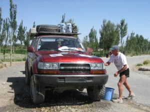Mr.Serge Gerard,Running from Paris to Tokyo via China
