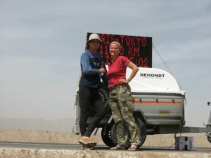 Mr.Serge Gerard,Running from Paris to Tokyo via China