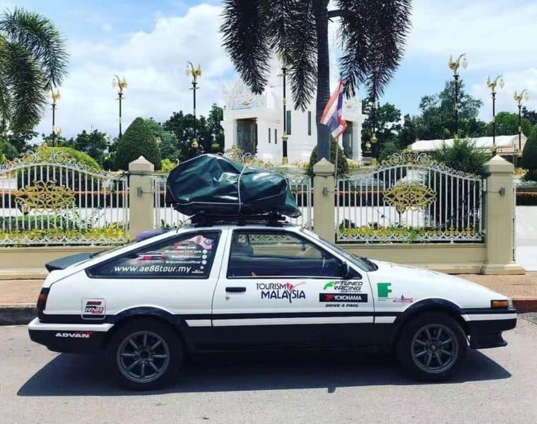 2019 Malaysia AE86 driving Adventure