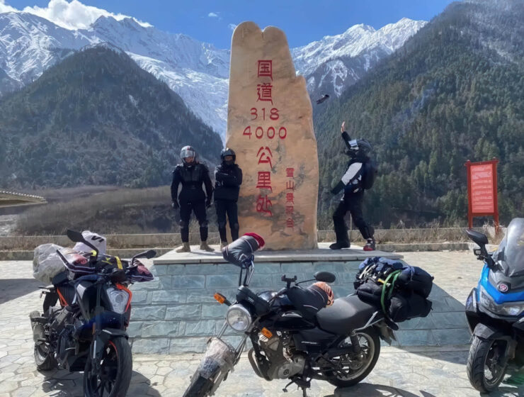 winter motorcycle tours in china 04