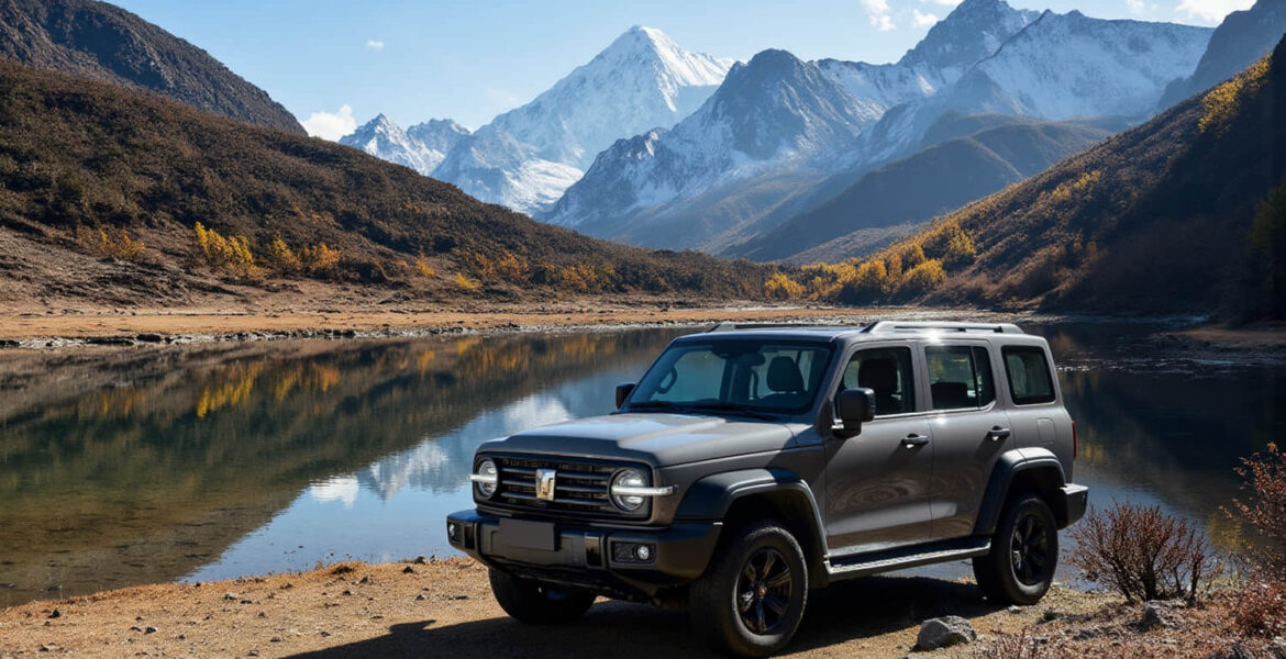 tibet winter road trip cover