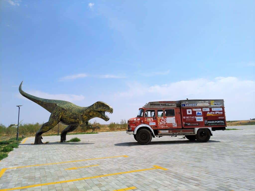 Truck Vehicle Tour Latvia-China in 2017