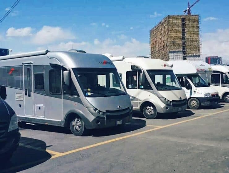 Recreational Vehicle Tour Italy-China in 2016