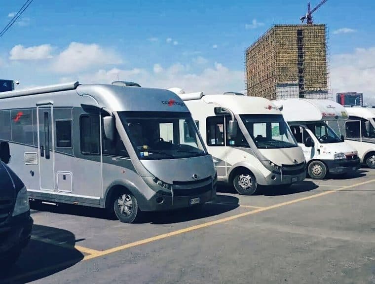 Recreational Vehicle Tour Italy-China in 2016