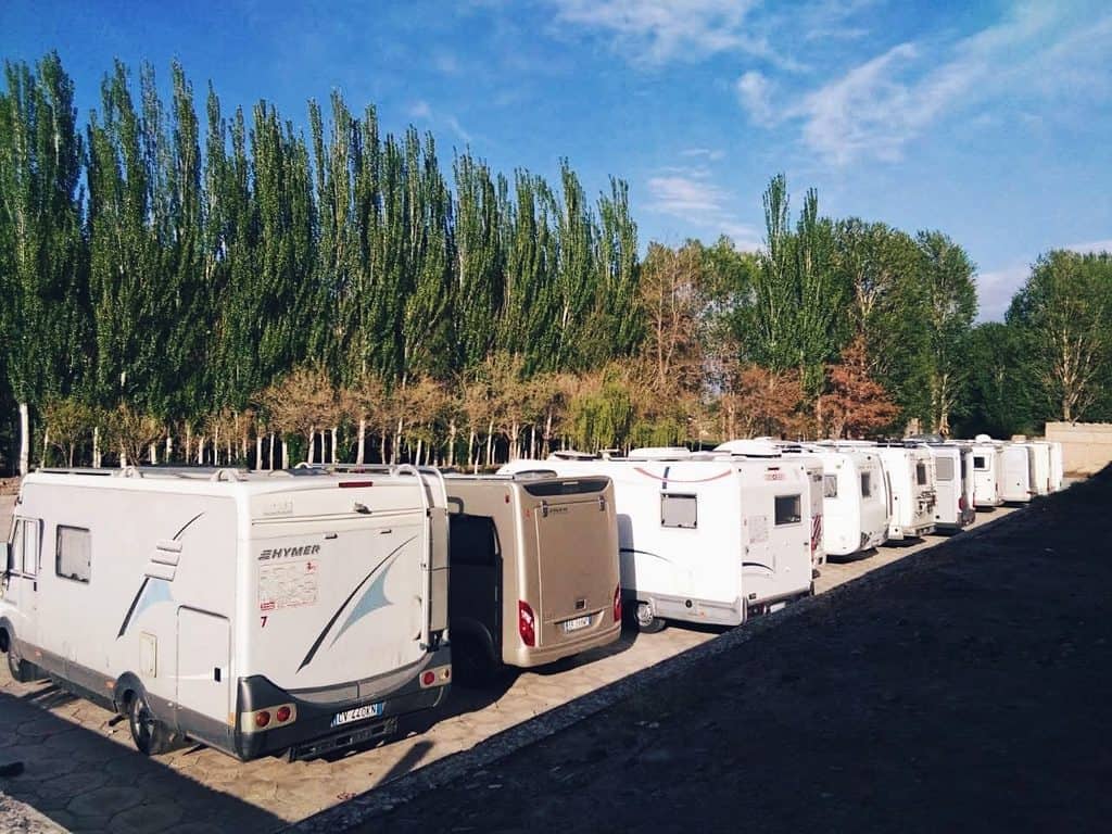 Recreational Vehicle Tour Italy-China in 2016