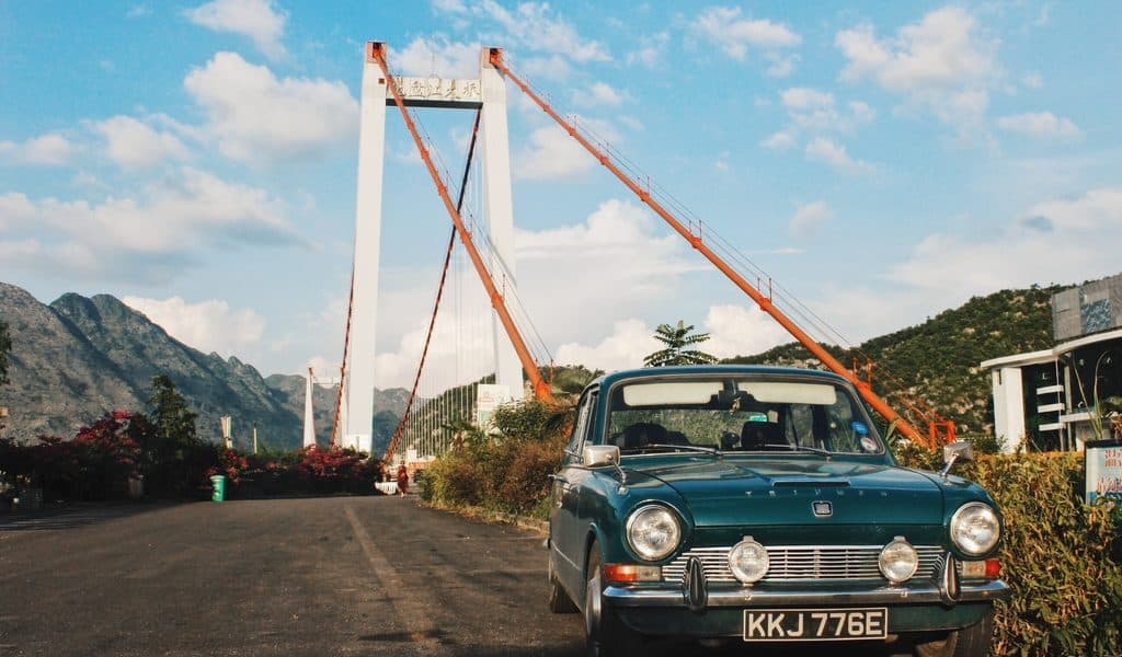 Triumph Classic Car Tour Uk to China 2013