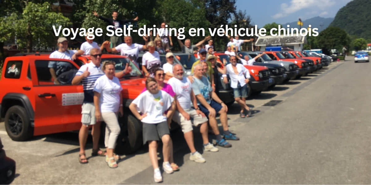 voyage self driving en vehicule chinois