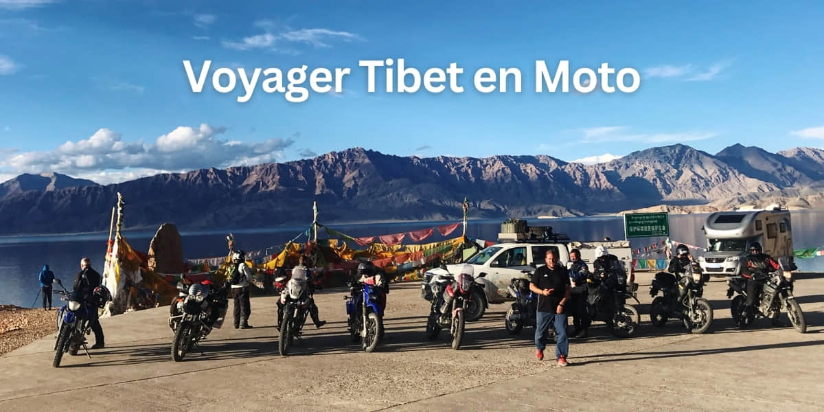 voyager tibet en moto