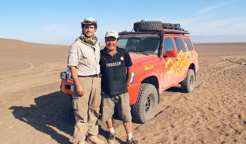 Superman actor Henry Cavill cross the Taklamakan Desert in China