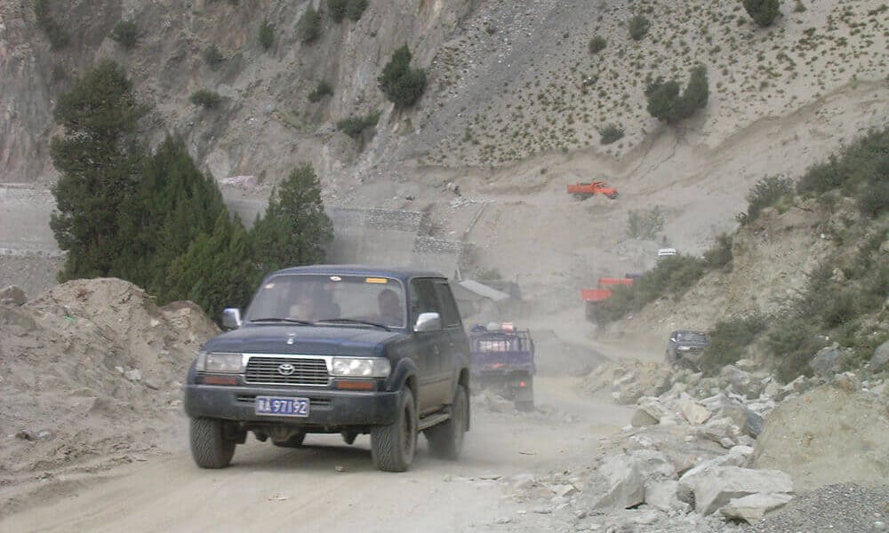 driving du sichuan au tibet 27jours