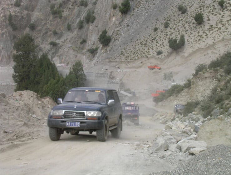 driving du sichuan au tibet 27jours